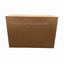 SimpliSafe SimpliCam Black Outdoor Camera Kit New Camera Not Included 