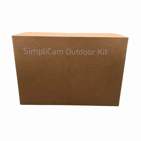 SimpliSafe SimpliCam Black Outdoor Camera Kit New Camera Not Included 