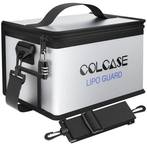 Fireproof Lipo Safe Bag with Combination Lock