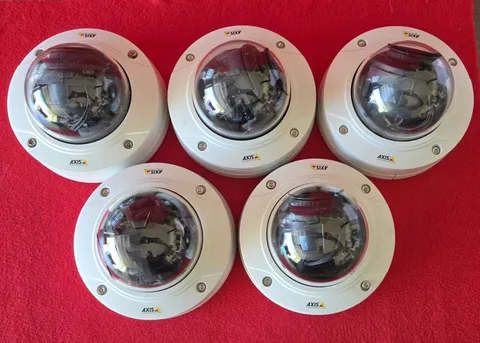 Axis P3227-LV 5MP Network Dome Camera - Lot of 5