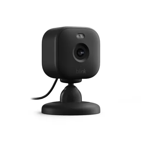 BLINK MINI 2 — HOME SECURITY & PET CAMERA WITH HD VIDEO, COLOR NIGHT -  BLACK