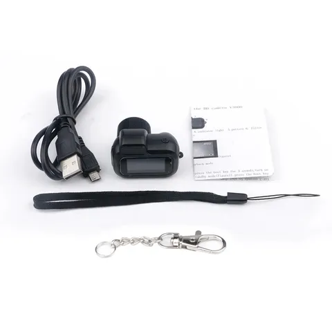 Mini Camera with 0.96In Screen CMOS Indoor Home Outdoor 1080P Sports Portable Vi