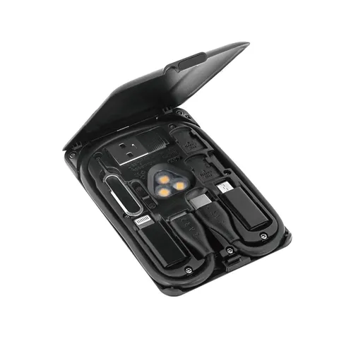 Kable Multi-Functional Cable Color: Black with Type-C 5Pin, Memory Reader, SIM E