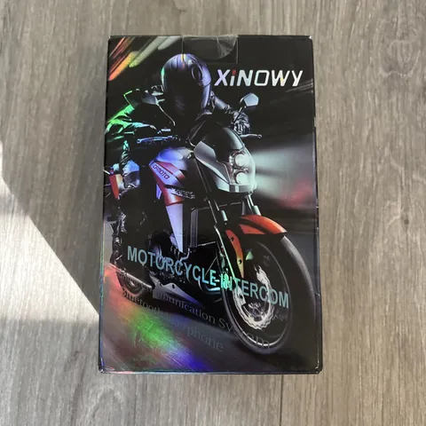 XINOWY  Motorcycle Helmet Bluetooth Headset Intercom 1200M Interphone Single