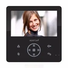 ESP Black Color Door Phone Video Intercom Monitor with DVR for Intercom Systems