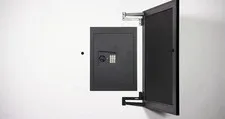Hidden Hinge - UNDETECTABLE Designed for mounting a Over Wall Safe