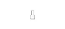 Schlage Commercial KS43F3200 Padlock with 2" Shackle Removable Core Less Core