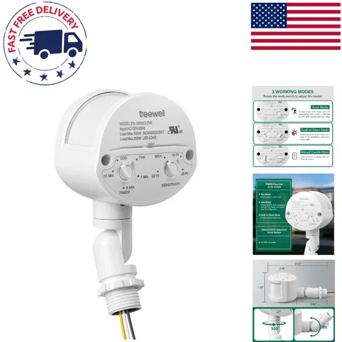 Motion Sensor Replacement - Adjustable Sensitivity & Easy Installation