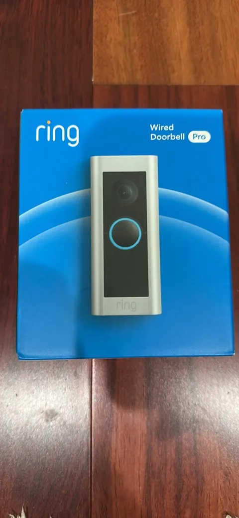 Ring Wired Doorbell Pro 2 HD Video Smart Doorbell Hardwired Wi-Fi Security Cam