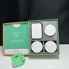 Notion Smart Home Monitoring Starter Kit Gen 3 Sensors (3x) + Bridge + Magnet