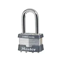 Master Lock Commercial Padlock 1KALF 1-1/2" Shackle Keyed Alike: A915