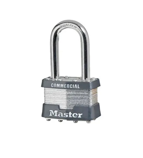 Master Lock Commercial Padlock 1KALF 1-1/2" Shackle Keyed Alike: A915