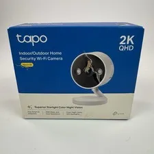 TP-Link Tapo C120 2K QHD Indoor Outdoor Home Security Wi-Fi Camera Color Night