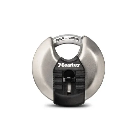 Master Lock M50XD Magnum Heavy Duty Stainless Steel Discus Padlock with Key
