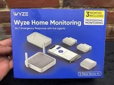 New Wyze Home Monitoring System Core Starter Kit w/ 5 items SEALED