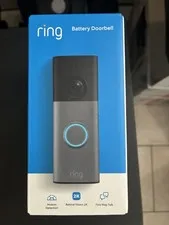 Ring Battery Doorbell 2nd Gen (newest model) 2K Speckled Gray [NEW]