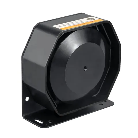 BooYu 200W Compact High-Performance PA Siren Horn Speaker [Ultra Slim] 1-Pcs 