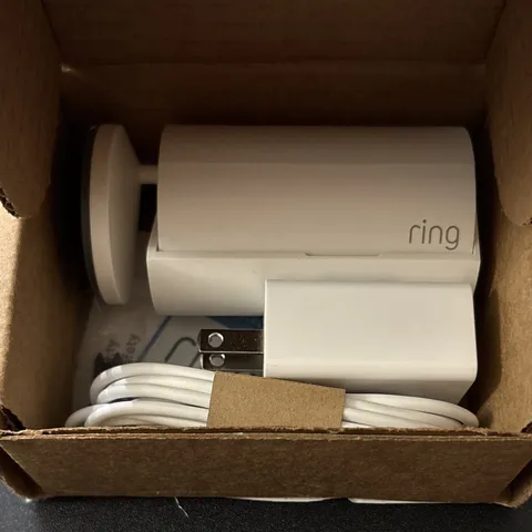 Ring Indoor Cam (2nd Gen) 1080p Wi-Fi IP Indoor Security Camera, Alexa, White