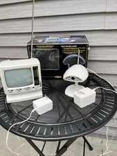 Vintage SafeSense Wireless Video Monitoring System with Power Adapter Model 1801