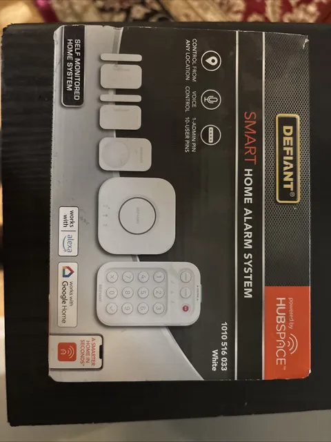 Defiant Smart Home Alarm System w/ WiFi and Bluetooth, Powered by Hubspace Alexa