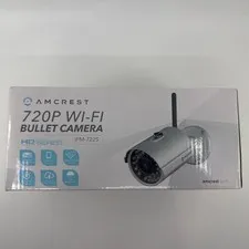 Amcrest IPM-722S 720p Wi-Fi IP Bullet Camera Night Vision Indoor/Outdoor White