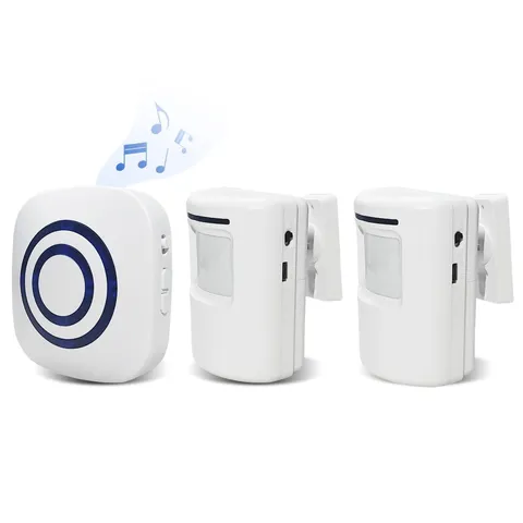 Wireless Motion Detector-Wireless Motion Sensor Alarm, Long Range Home Securi...