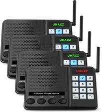 Wireless Home Intercom 6000ft Long Range