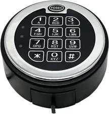 Electronic Digital Keypad Time Delay Lock for Safe Box, up to 5 User Codes, Time
