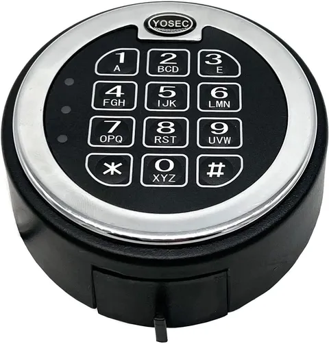 Electronic Digital Keypad Time Delay Lock for Safe Box, up to 5 User Codes, Time