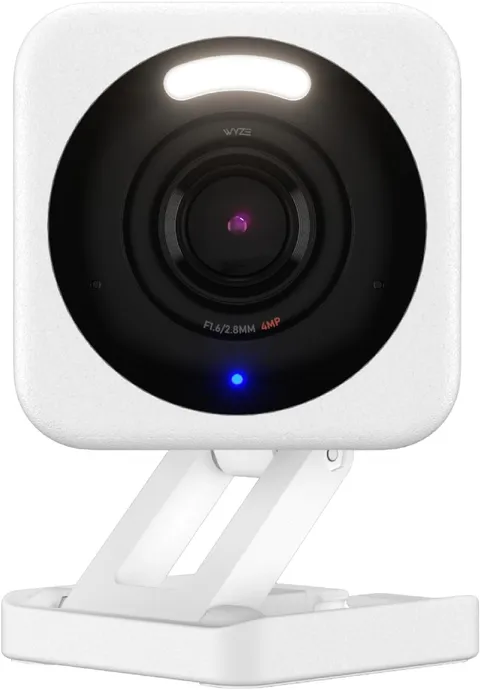 Camara De Seguridad v4 2.5K Con IA Para Interiores Y Exterior Vision Nocturna