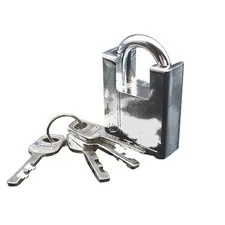 1 Set Steel Padlock Anti-theft Anti-prying Side Lock Heavy Duty Security Lock