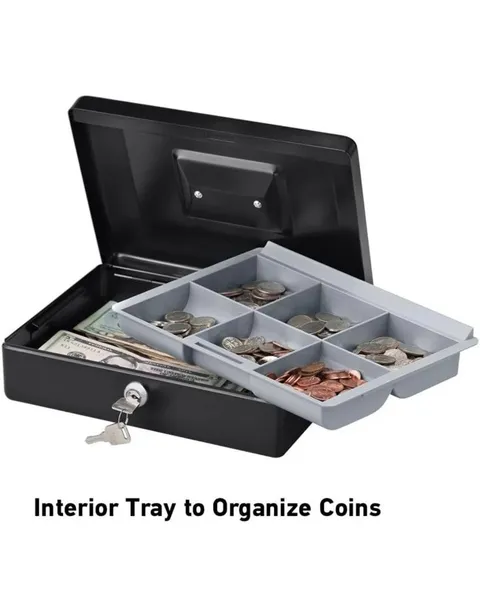 SentrySafe 10" x 7" Lockable Cash Box - REPLACEMENT TRAY ONLY -READ DESCRIPTION