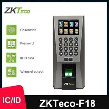 ZKTeco F18 Biometric Fingerprint Time Attendance & Door Access Control System