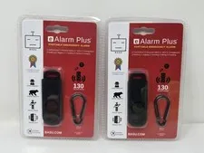 (LOT OF 2) BASU eAlarm Plus 130db Portable Emergency Alarm RC1BL - New & Sealed