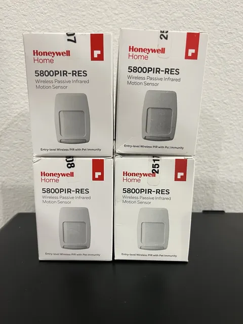 4 Honeywell 5800PIR-RES Wireless Passive Infrared Motion Sensor