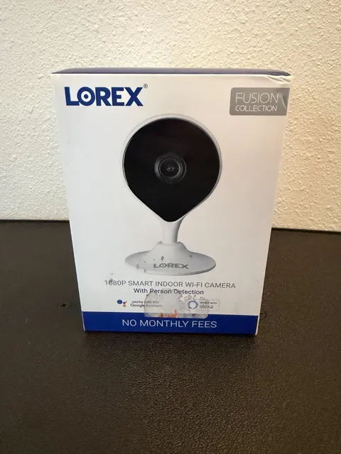 New Lorex 1080P Smart Indoor Wifi Camera w/ Person Detection 