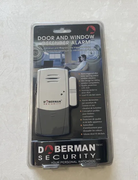 Doberman Security SE-0101 Door & Window Defender Alarm New in Package Portable