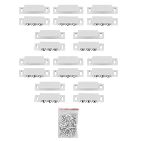White Anti-fire ABS shield 31B For Security Magnetic Reed Switch NC NO Combined
