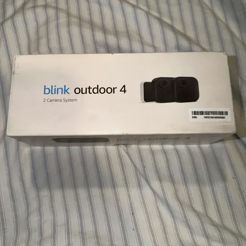 Blink Outdoor 4 (4th Gen) - 2 Camera system, Wireless Home Security System