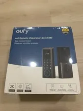 Eufy Security 3-in-1 Video Smart Lock E330 2K Camera, Fingerprint Doorbell