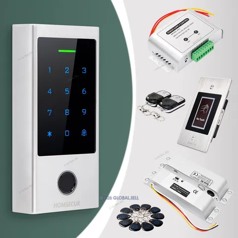 HOMSECUR APP WIFI Password Access Control Set Surface Mount Drop Bolt Lock
