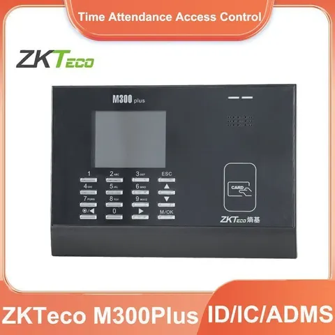 ZKteco M300Plus TCP/IP USBBiometric Fingerprint RFID Time Attendance Terminal