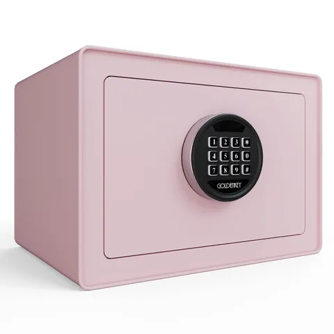 Goldenkey Luxury Digital Jewelry Safe with Keypad for Home, Small Safe box fo...