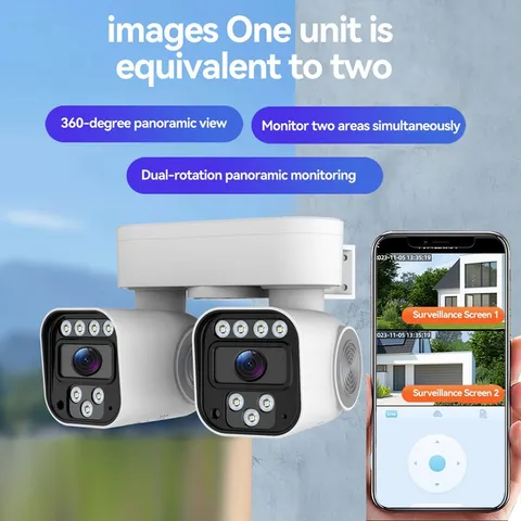 Wireless security camera, 2160P low-power home security camera  Ultra HD outdoor