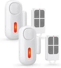 Door Alarms for Kids Safety, 120Db Wireless Window Security Sensor with 600Ft Re
