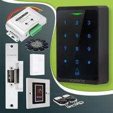 HOMSECUR Weatherproof WIFI RFID Access Control Set Lock APP Unlock