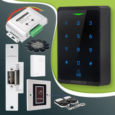 HOMSECUR Weatherproof WIFI RFID Access Control Set Lock APP Unlock