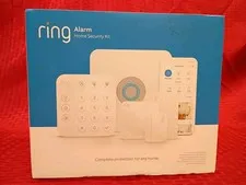 RING ALARM HOME SECURITY KIT 8-PIECE WIRELESS SYSTEM ALEXA COMPATIBLE