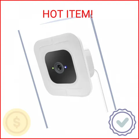 2 Pack Window Mount Compatible with Blink Mini Indoor, Secured Camera Glass Wall