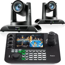 PTZ Camera Bundle/Kits - 20X AI Humanoid & Face Auto-Tracking NDI PTZ Camera(2Pc